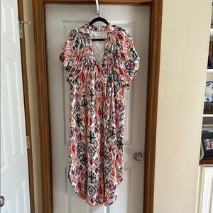 Anniewear Multicolor Abstract Dress